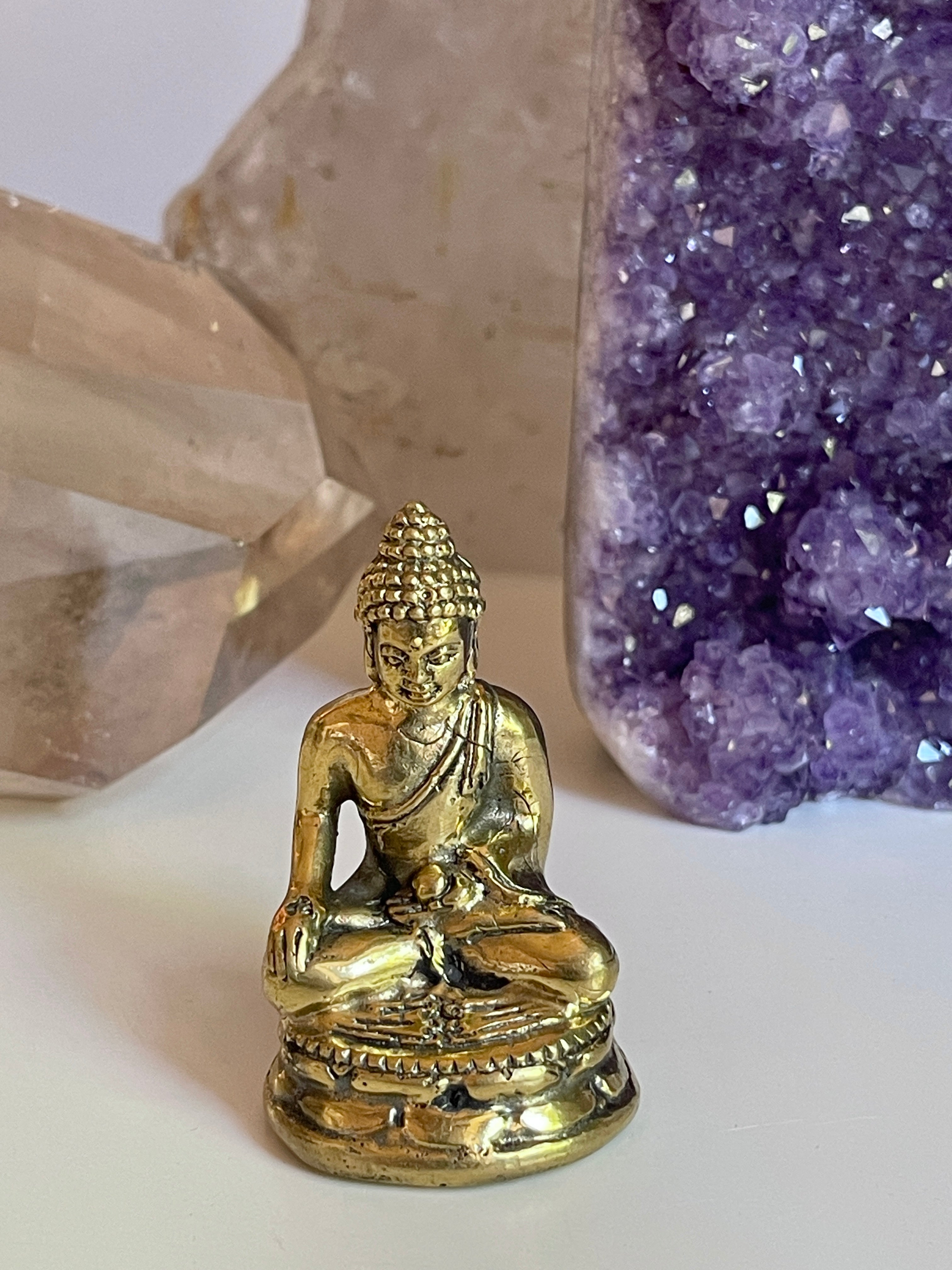Sitting Buddha Brass