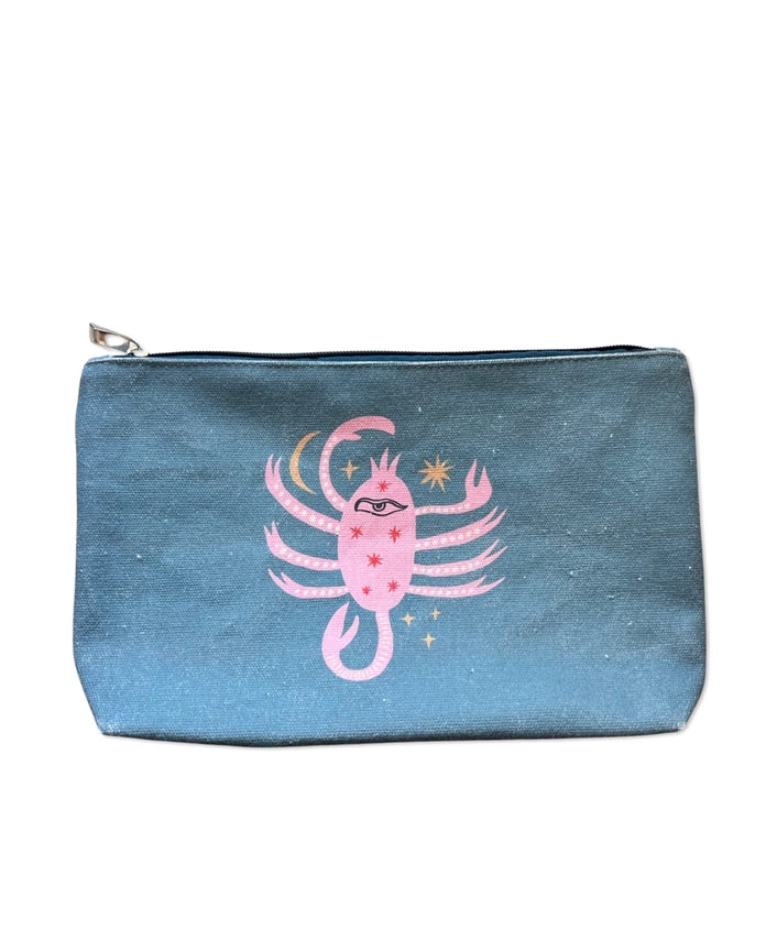 Celestial Scorpion Zipper Pouch