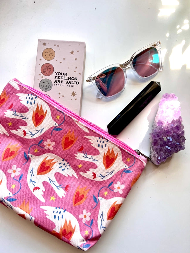 Celestial Greetings Zipper Pouch