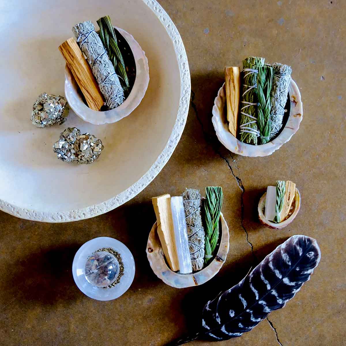 Tiny Smudge Kit