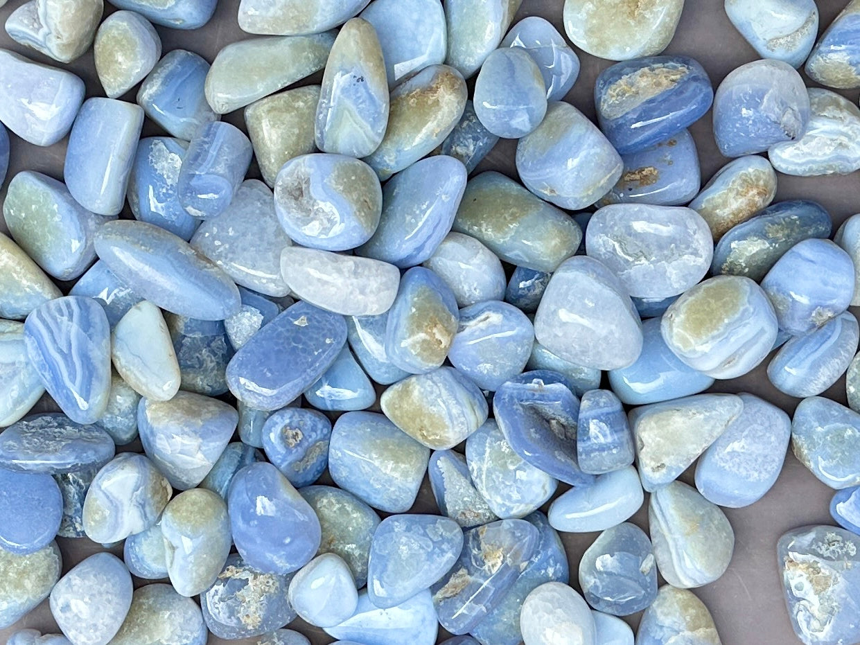Blue Lace Agate - Pack of 3