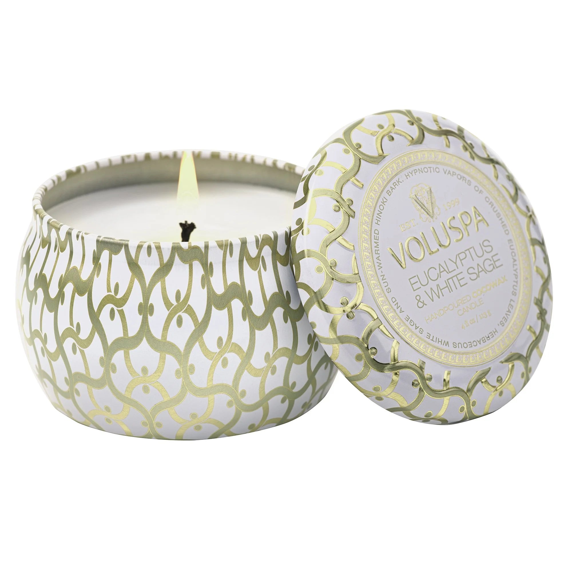 EUCALYPTUS & WHITE SAGE MINI TIN CANDLE