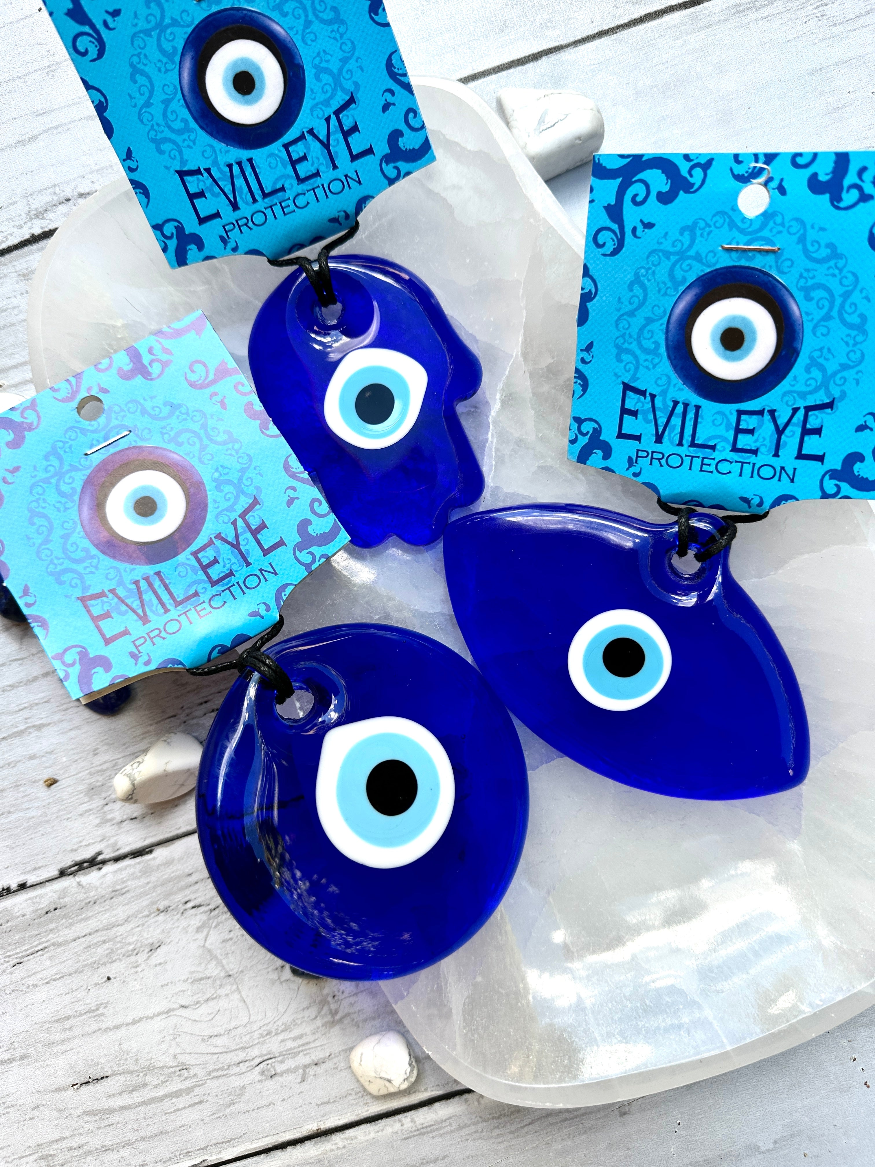 Glass Evil Eye Hanging