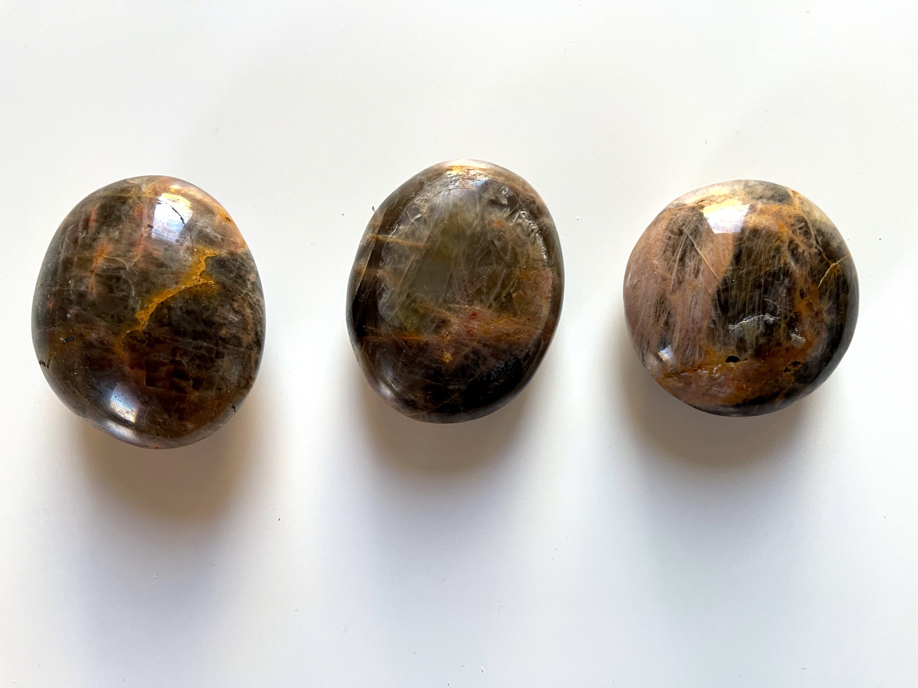 Black Moonstone Palmstone