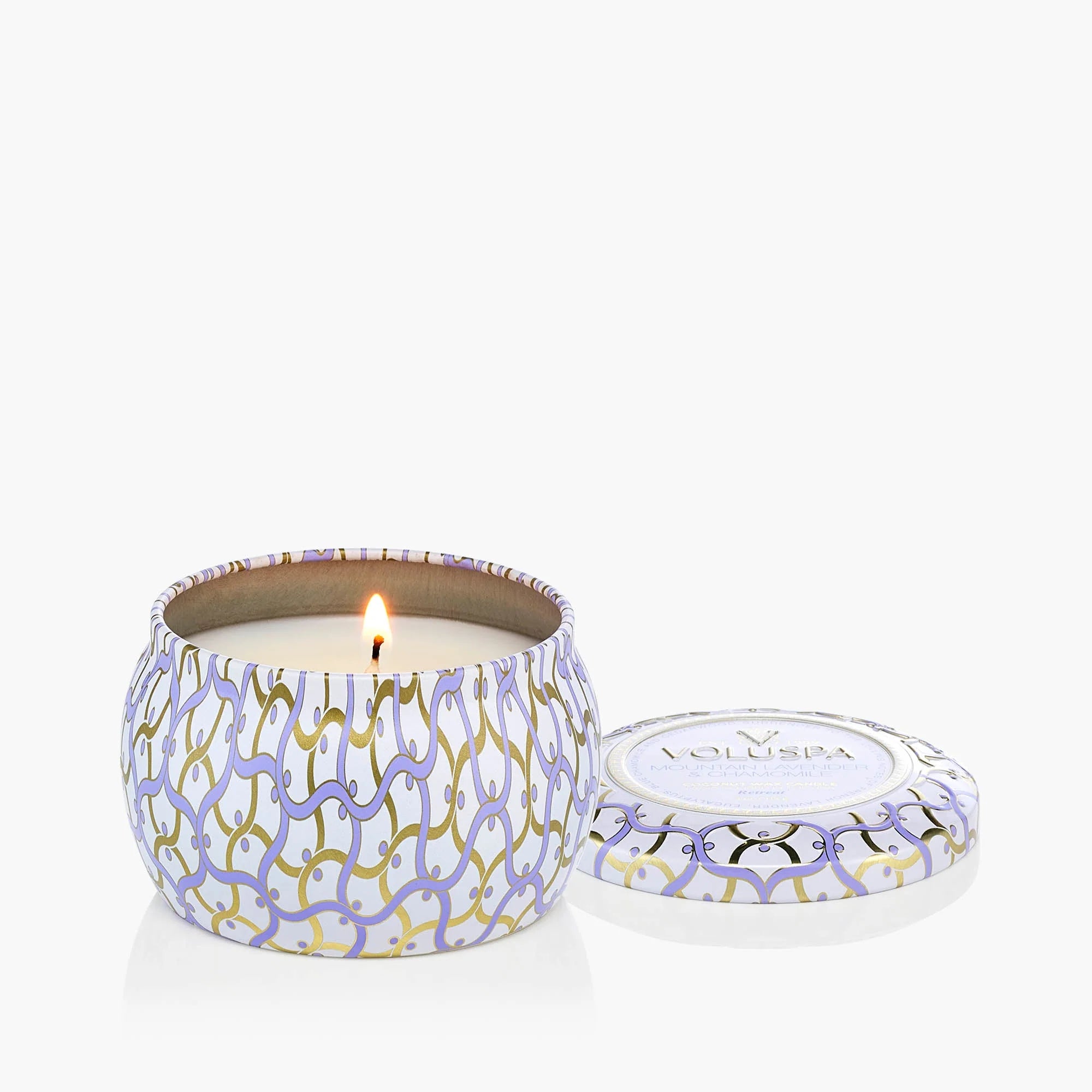 MOUNTAIN LAVENDER CHAMOMILE TIN CANDLE