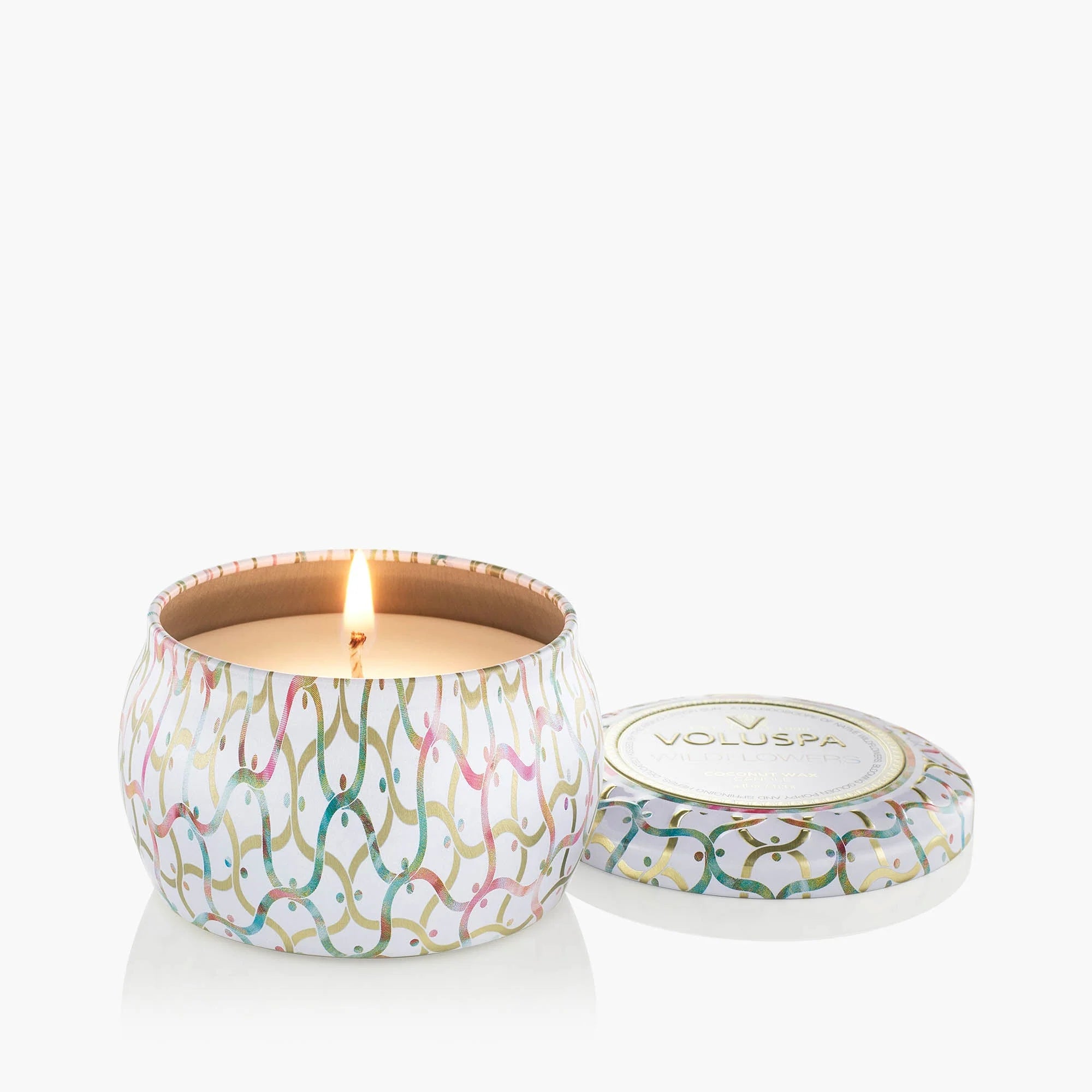 WILDFLOWERS TIN CANDLE