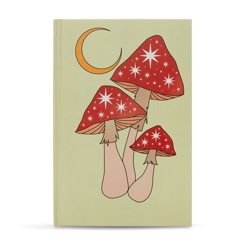Mushrooms At Midnight Lined Journal