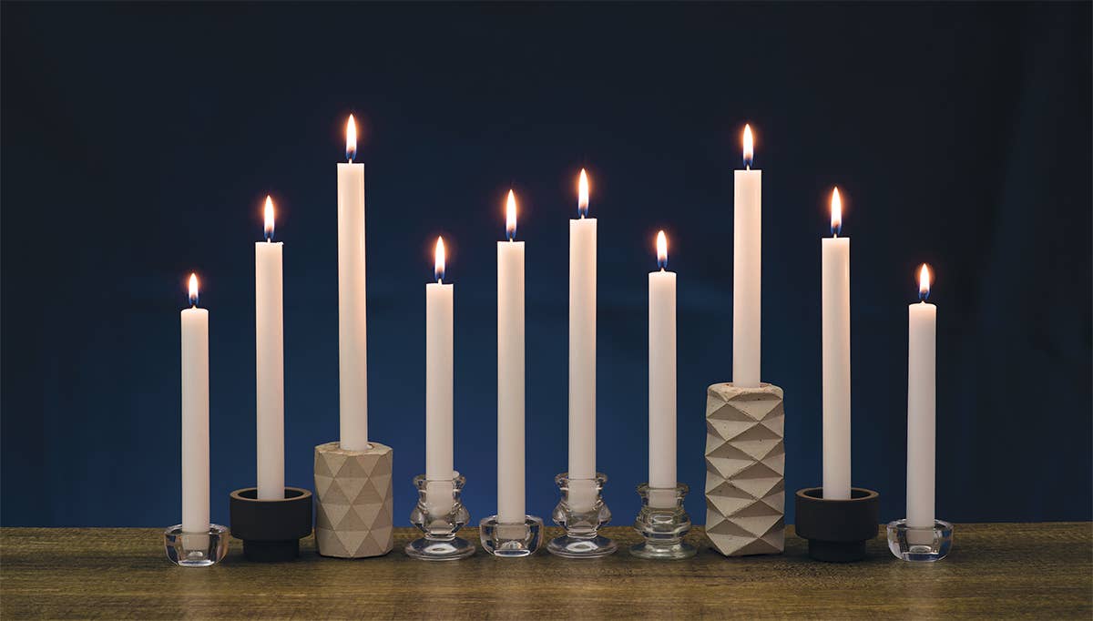 Tapered Candles: 4-Count Box
