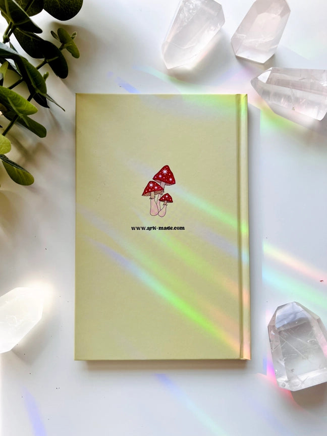 Mushrooms At Midnight Lined Journal