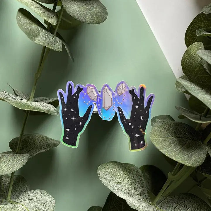 MYSTIC CRYSTALS HOLOGRAPHIC STICKERS