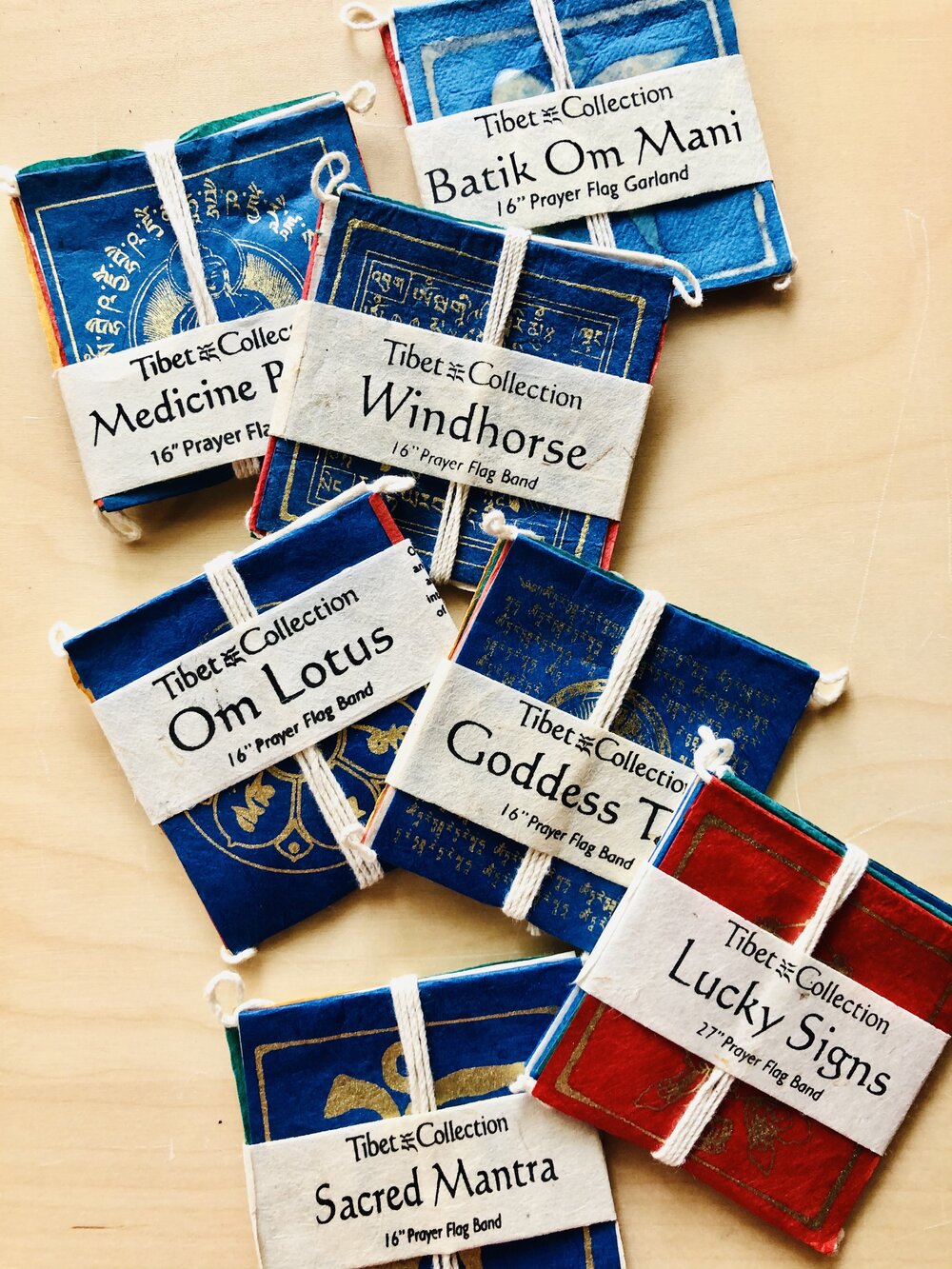 Mini Paper Prayer Flags