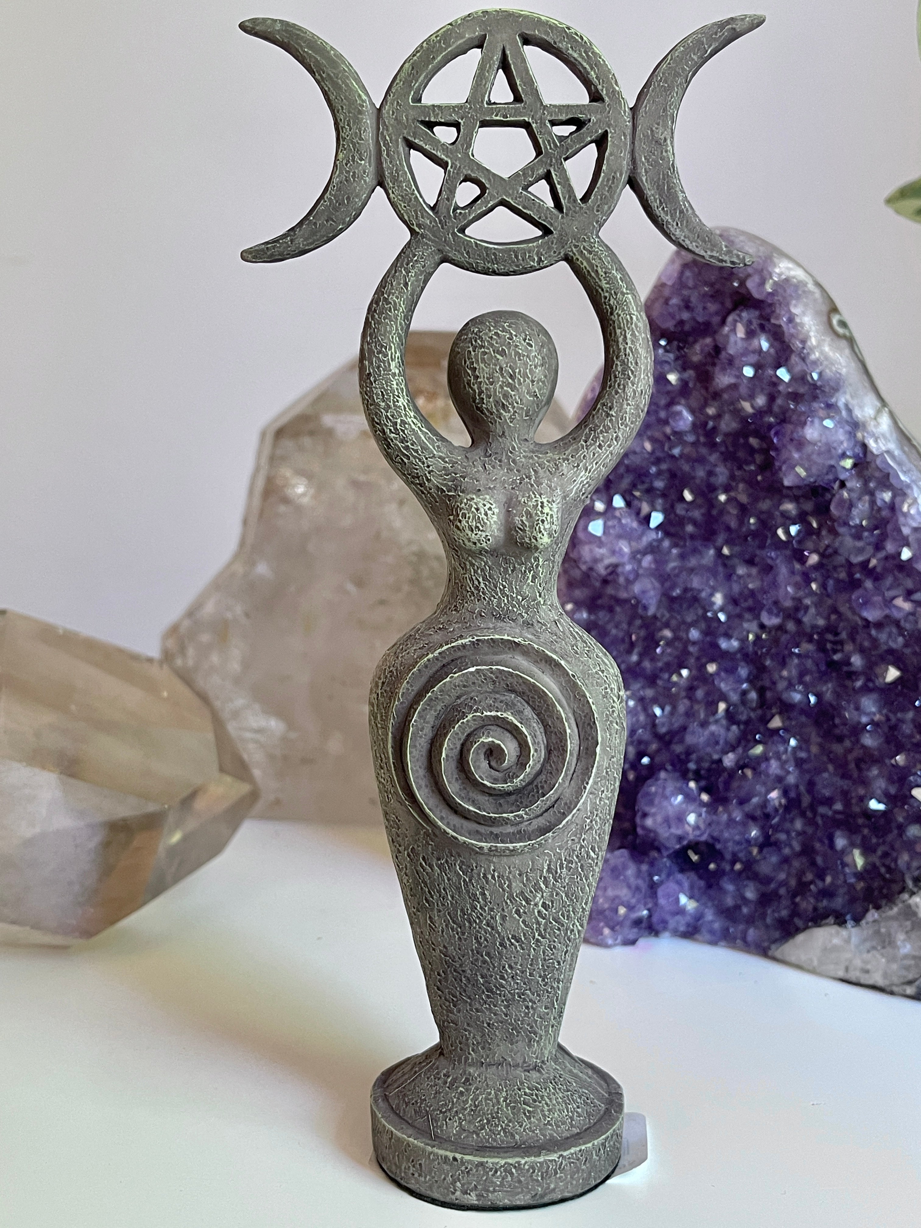 Spiral Goddess Statue