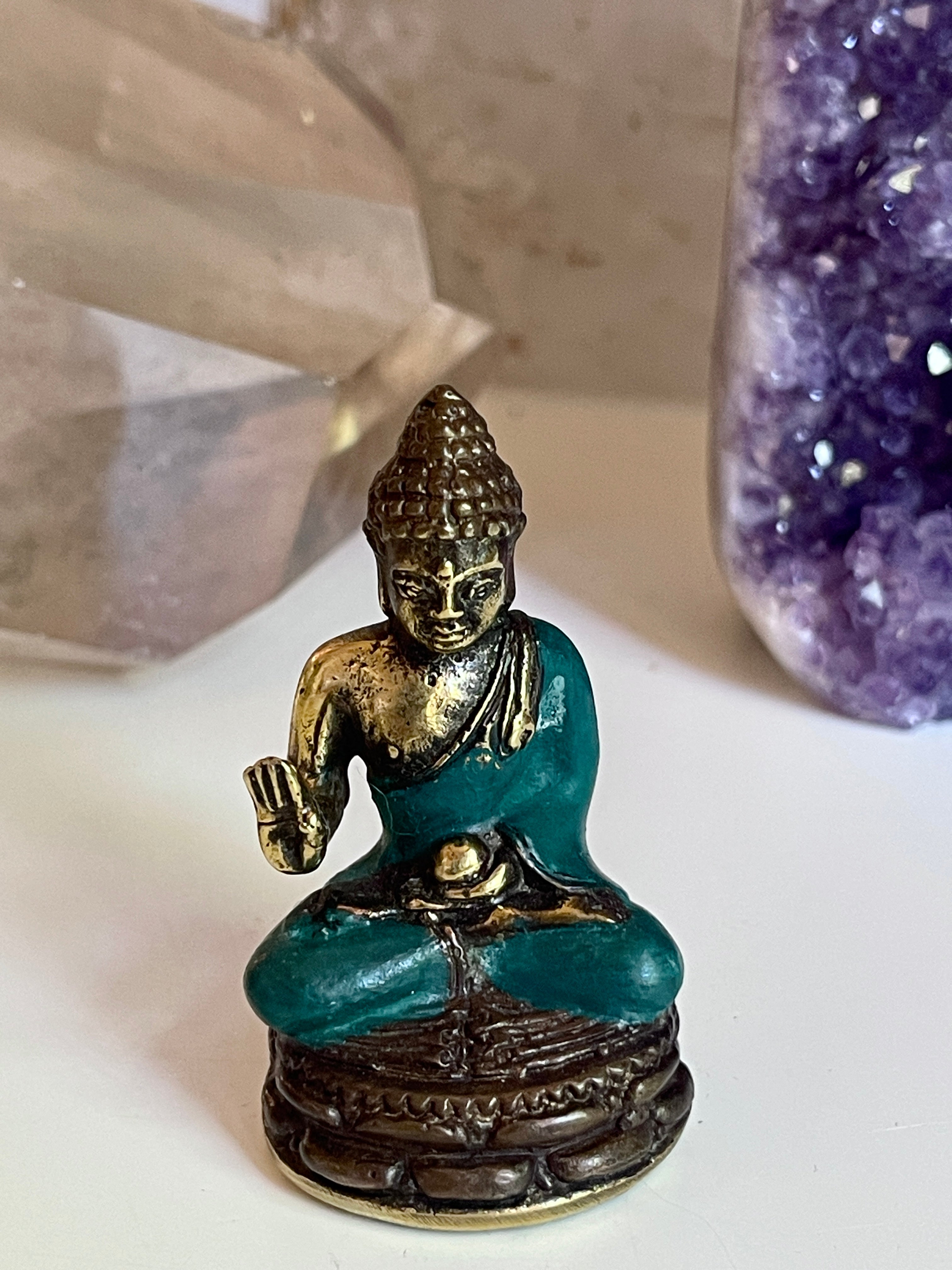 Sitting Buddha Brass
