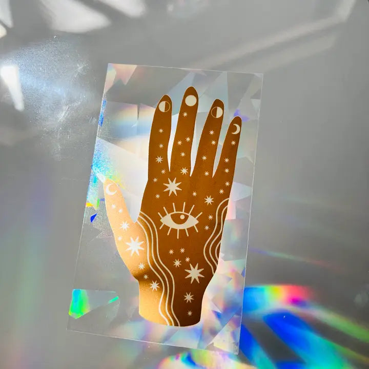 PALMESTRY SUNCATCHER STICKER