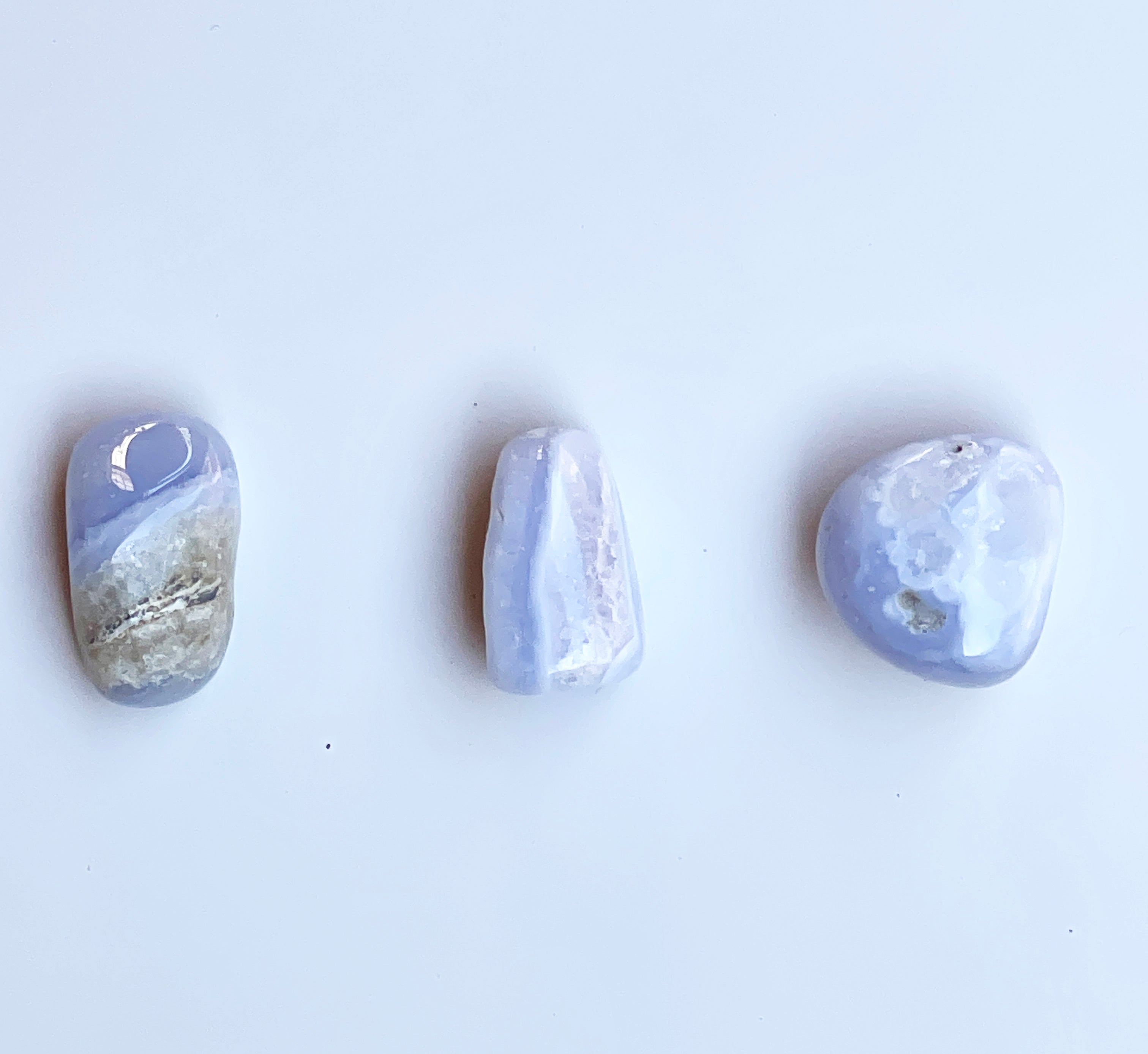 Blue Lace Agate - Pack of 3