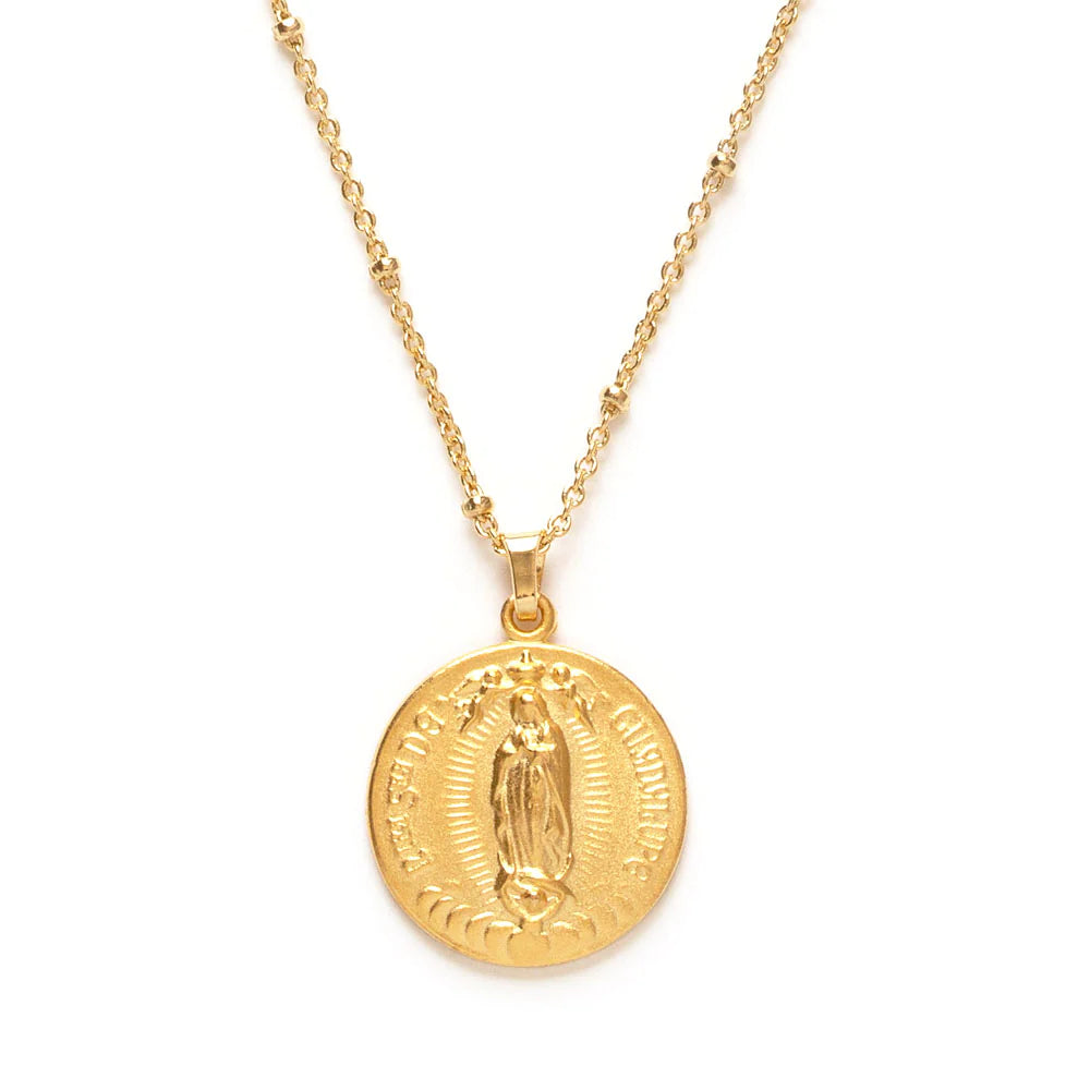 Guadalupe Medallion Necklace