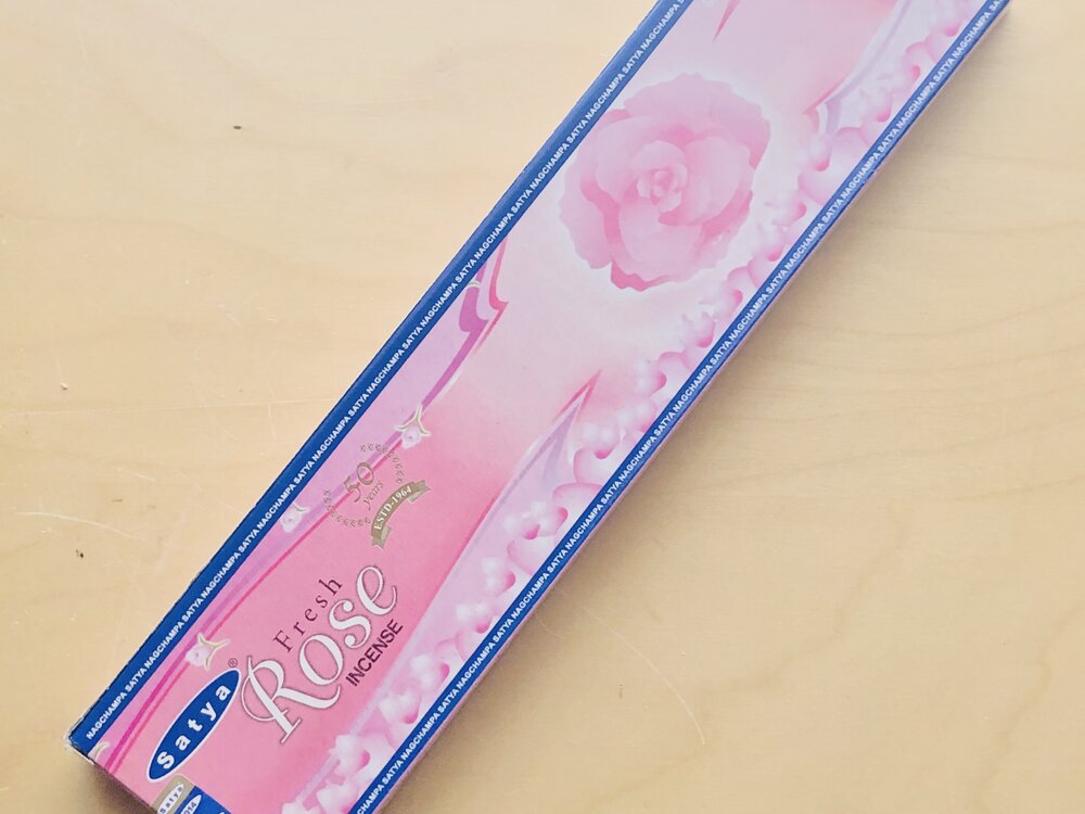 Satya Fresh Rose Incense